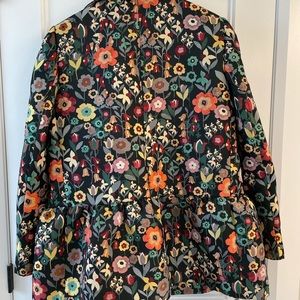 RED Valentino Floral Embroidered Jacket